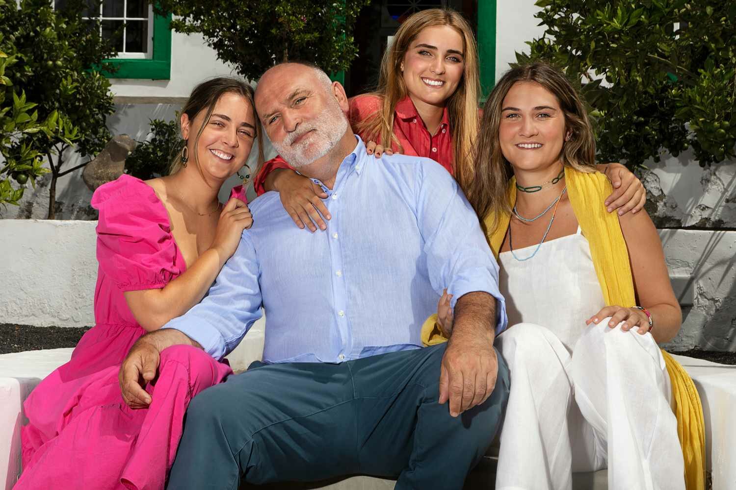 José Andrés and Family in Spain